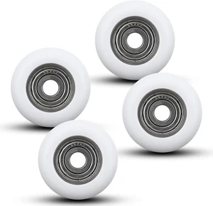 Juego de 4 ruedas de gimnasio Total White Fit 2000 3000 XL Platinum Pro Supra - Imagen 1 de 6