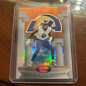 2025 Panini Certified Franchise Foundations Orange SP Jared Verse Rams /149 🔥 - Picture 1 of 2