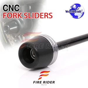 Titanium Front Fork Axle Slider For Kawasaki Versys KLE 650 24 23 22 21 - Picture 1 of 7