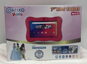 Contixo Learning Tablet Kids V9-32GB - NEW Pink Disney Story Central New - Picture 1 of 24