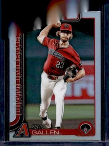2025 Topps Chrome #4 Zac Gallen Refractors - Picture 1 of 2