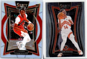 JA'KOBE WALTER - 2024-25 Panini Select - lot of 2 - Silver Prizm & Mezzanine RC - Picture 1 of 5
