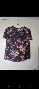 Lovely Colourful Work Top Size 14 Marina Kaneva - Picture 1 of 1