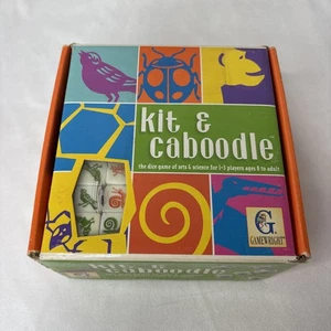 1997 Gamewright KIT & CABOODLE Dice Game of Sets & Science 1~3 Players Ages 8+ - Picture 1 of 6