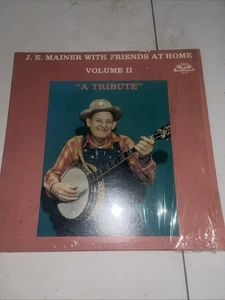 J.E. MAINER & FRIENDS: Tribute Volume II OLD HOMESTEAD Bluegrass VINYL LP - Picture 1 of 4