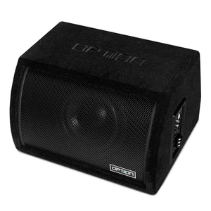 OPTION PULSE-8BRA Subwoofer actif caisse basse active voiture 350 Wrms woofer amplificateur - Photo 1/6