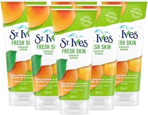 ST IVES FRESH SKIN APRICOT SCRUB 150ML 6 PACK - Picture 1 of 6