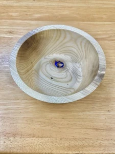Handmade Elm Bowl 8 inch width - Picture 1 of 8