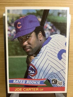 1984 Donruss #41 JOE CARTER RC Rated Rookie! NM/MINT Condition - Image 1 of 2