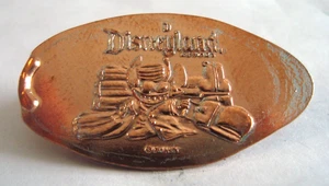 DISNEYLAND RESORT DR0152 - DL Hotel Travel Stitch -- länglicher Zinkpfennig - Bild 1 von 2