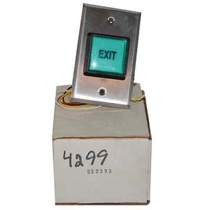 97151 098 Simplex Exit Button --SA - Bild 1 von 1