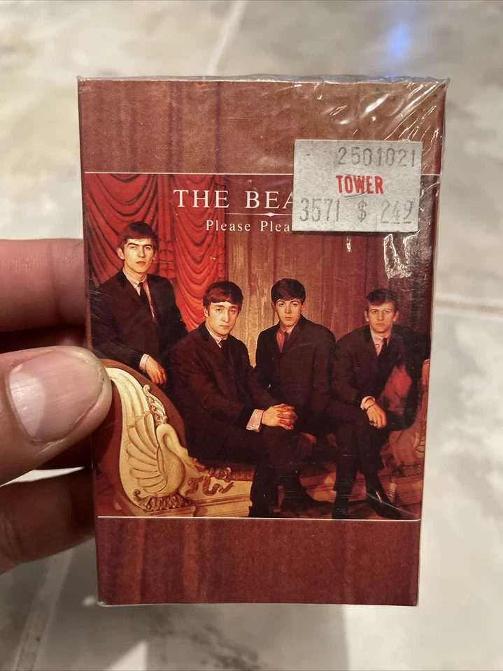 The Beatles Please Please Me & Ask Me Why 1988 RARE Cassette Tape SEALED - Image 1 of 4