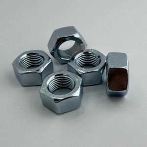M16 x 1,5 Sechskantmuttern ( 5 Stück ) verzinkt Muttern FEINGEWINDE DIN 934 - Bild 1 von 1