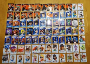 Disney Infinity Cards Web Code 1.0 2.0 3.0 Star Wars Pixar Marvel Super Heroes - Picture 1 of 93