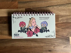 Organizador de listas semanal de escritorio de Disney Alicia en el País de las Maravillas - Imagen 1 de 4