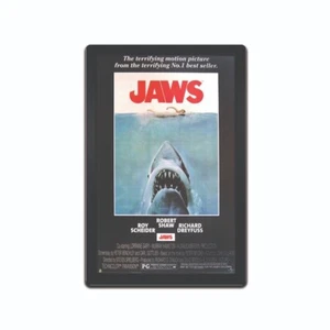 JAWS SHARK CLASSIC   Tin Sign Movie Poster Replica 8x12 inch - Picture 1 of 4