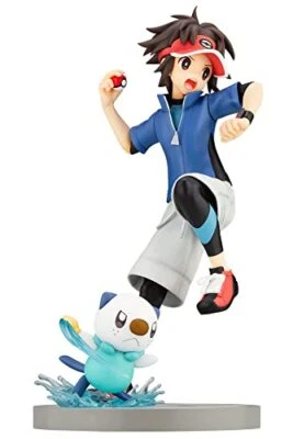 Pokémon Nate 8.1in Oshawott Kyouhei with Mijumaru 1/8 Scale Figure  - Image 1 of 4