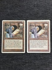 2x Library of Leng - LP - 4th And Revised Edition - mtg -