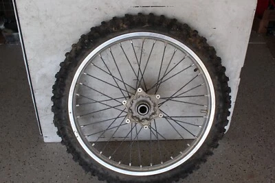 2008 KTM 250 FRONT WHEEL HUB RIM TAKASAGO EXCEL 21X160 DUNLAP TIRE 80/100-21 - Изображение 1 из 4