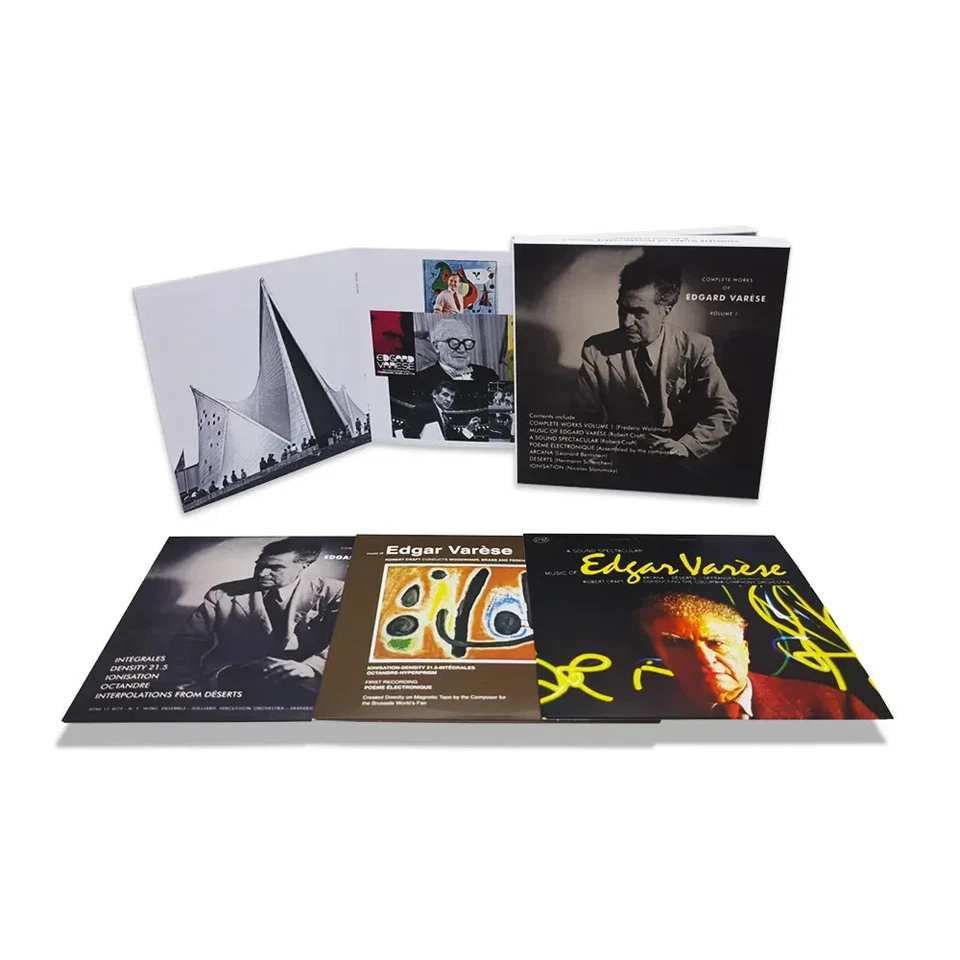 Edgard Varèse: The Complete Works Of Edgard Varèse, Volume 1 3CD Box Set - Image 1 of 1