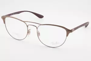 Ray-Ban RB3596-V 2998 Damen Runde Brille Brillengestell Matt Hellbraun 54mm - Bild 1 von 8