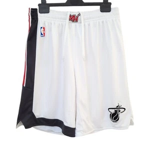 Miami Heat NBA Basketball Shorts Adidas Authentic 2015-2016 Legacy Edition XL +2 - Picture 1 of 5