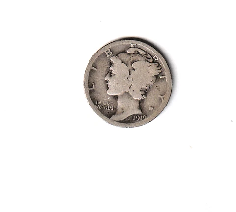 1919 MERCURY DIME ORIGINAL Cover
