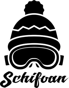 Autoaufkleber Skifahren  025 Ski skiing Aufkleber Wintersport Schnee - Bild 1 von 16