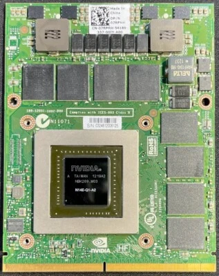 Dell Quadro K3000M 2GB GDDR5 256-bit MXM Mobile Graphics Video Card / 7RPRH - Image 1 of 4