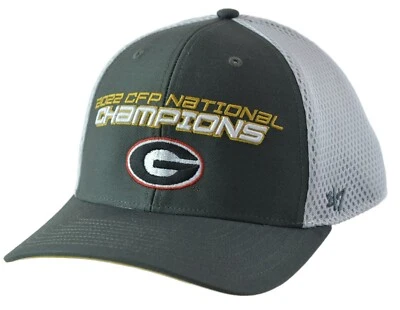 Georgia Bulldogs 2022 NCAA Campeones Nacionales de Fútbol Gorra Snapback por '47 Foto 1 de 4