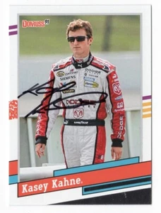 AUTOGRAPHED Kasey Kahne 2024 Donruss Racing 1991 RETRO #9 Dodge Signed Card COA - Picture 1 of 2