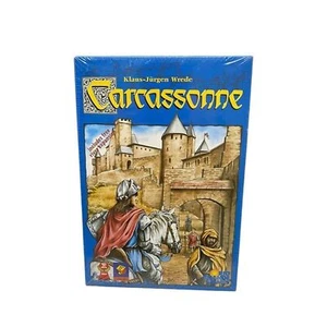 Carcassonne by Rio Grande Games 2000  Board Game With River Expansion Sealed - Picture 1 of 12