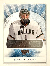 2012-13 Upper Deck Artifacts ROOKIE CARD #/699 Jack Campbell RC #RED207 ~ Mint