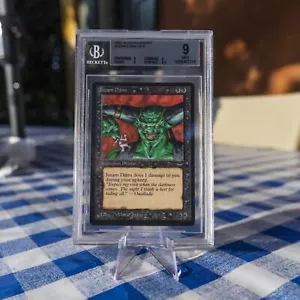 Juzam Djinn BGS 9 MINT Magic Gathering MTG Arabian Nights Vintage Beckett - Bild 1 von 3