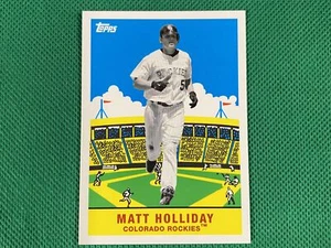 2007 Topps Flashback Fridays #FF7 Matt Holliday Colorado Rockies - Picture 1 of 1