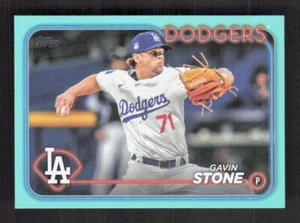 Aggiornamento Topps 2024 Gavin Stone #US340 Fanatics Aqua Parallel - Foto 1 di 2