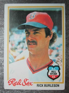 Rick Burleson #245 Topps 1978 Baseball Trading Card (L1T) - Picture 1 of 2