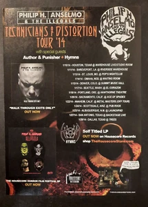PHILIP H. ANSELMO & THE ILLEGALS 2014 U.S. Tour Dates ~ Magazine Print/Promo Ad - Picture 1 of 1