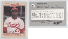 1989 Grand Slam Chattanooga Lookouts Reggie Jefferson #12