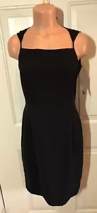 SPENSER JEREMY, Talla 4, ""VESTIDO NEGRO PEQUEÑO"" 100% Poliéster. NUEVO. - Imagen 1 de 11
