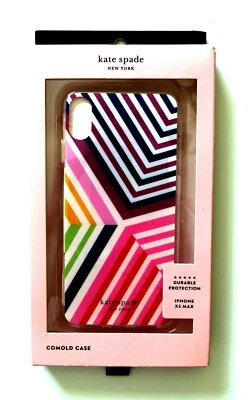 Funda Kate Spade Apple iPhone XS Max Brillo Geobrella 8ARU6248 NUEVA EN CAJA Foto 1 de 4
