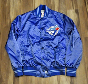 Toronto Blue Jays Shain MLB Jacke Satin Starter Stil Vintage Herren groß L - Bild 1 von 11