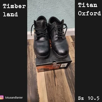 Timberland Black Titan Oxford (Safety Toe) Sz 10.5 - Image 1 of 4
