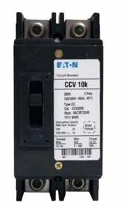 NEW EATON CCV2200 2-POLE CIRCUIT BREAKER 200AMP - Picture 1 of 5