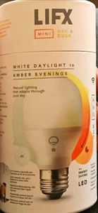LIFX MINI DAY & DUSK SMART App Bombilla LED REGULABLE E27 9W Apple Google Alexa - Imagen 1 de 8