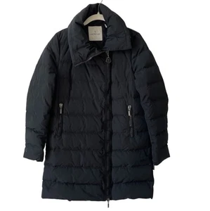 Moncler Down Puffer Jacket Parka Size 1 US Small Black Designer Outdoor Luxury - Picture 1 of 17
