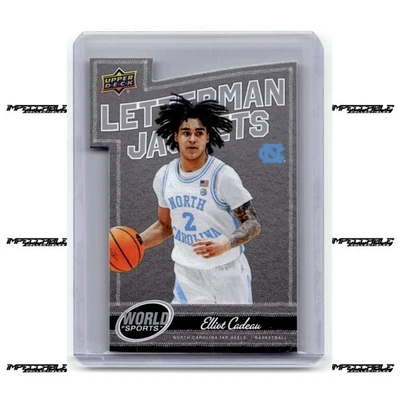 2025 Upper Deck World of Sports - #LJ-EC Elliot Cadeau Rookie Die Cut SP - Image 1 of 2