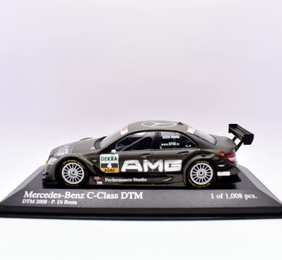 Modellino auto racing scala 1:43 Mercedes benz C class DTM minichamps modellismo - Immagine 1 di 4