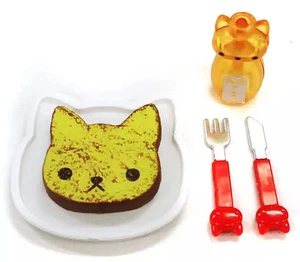 French Bulldog Trading Figure 3, Cat French Toast Set Kitchen, - Picture 1 of 1