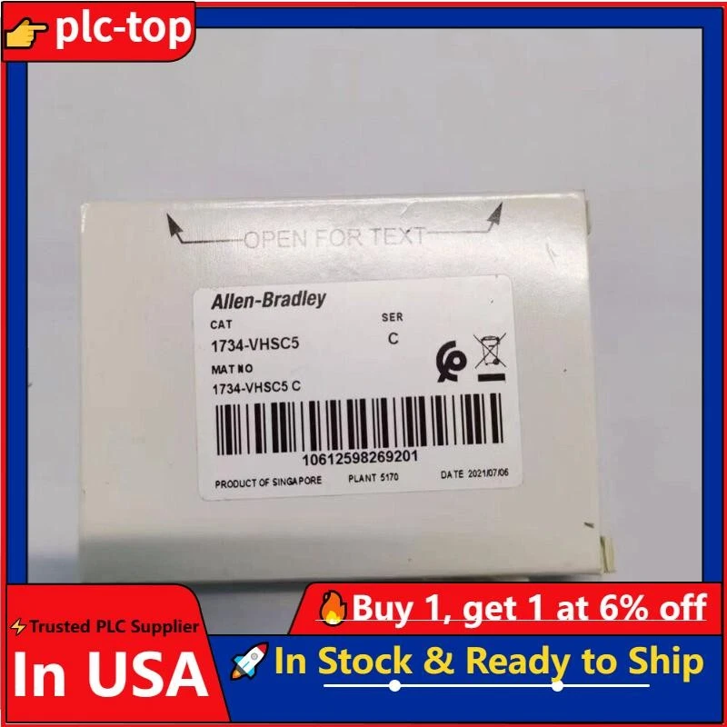 New Sealed 1734-VHSC5 Point I/o Counter Module AB 1734VHSC5 US Free Tax - Image 1 of 1